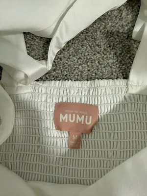 Show Me Your Mumu White Midi Dress thumbnail 3