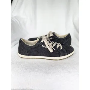 Taos Star Women’s Charcoal Gray Canvas Sneakers Lace Up Arch Support Size 8.5 thumbnail 7