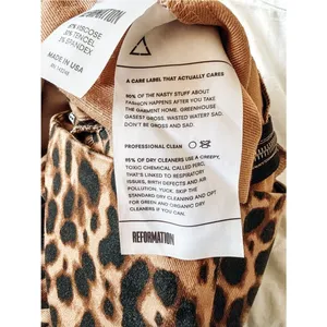 Reformation High Rise Leopard Print Skinny Jeans Size 4 thumbnail 7