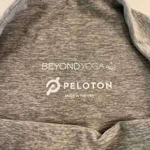 Beyond Yoga X Peloton Spacedye Leggings Gray and Purple Size‎ Medium thumbnail 5