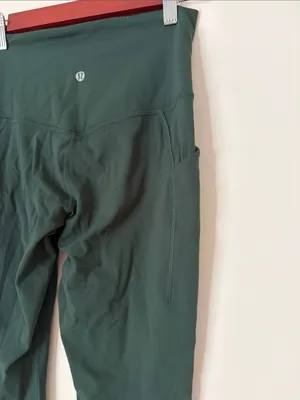 Lululemon Align High Rise green leggings 25” thumbnail 4