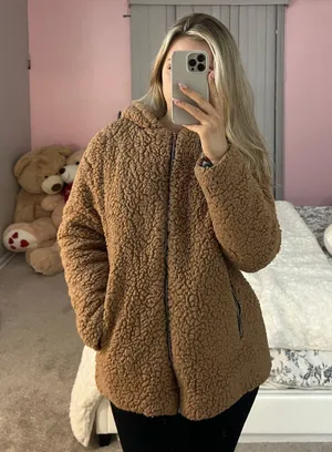 Lanshifei Teddy Bear Fuzzy Jacket thumbnail 2