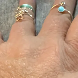 Gold and Silver Toe Ring Set NWT thumbnail 4