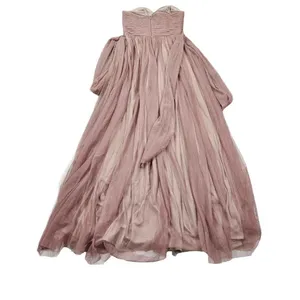 Birdy Grey Christina Convertible Tulle Bridesmaid Dress Purple Sandy Mauve Small thumbnail 4