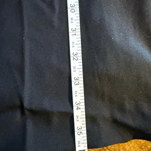 SPANX Carefree Crepe Collared Shirt Dress Black Sz XS NWT $198 thumbnail 9