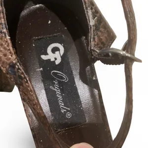 Vintage GF Originals Faux Snakeskin Heels thumbnail 3