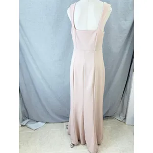 Show Me Your MuMu Blush Paris Gown Square Neck Slip Bridesmaid Prom‎ Dress XL thumbnail 2
