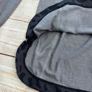 Lululemon Gray Space Dye Long Sleeve Active Top Thumbholes Pleated Back Sz 6 thumbnail 5