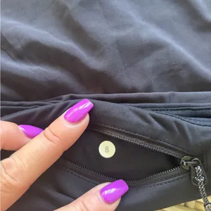 Lululemon Pace Setter black Skirt‎ 8 Athleisure workout yoga pickleball coastal thumbnail 7