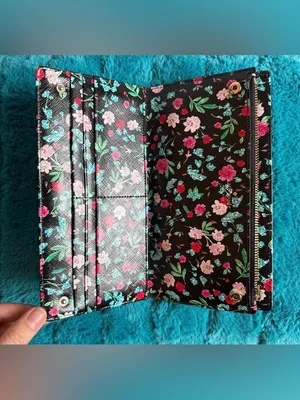 Kate Spade Gardner Street Greenhouse Floral Shawn Wallet Clutch Organizer thumbnail 4