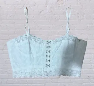 S110 Elegant White Lace Camisole Top thumbnail 1