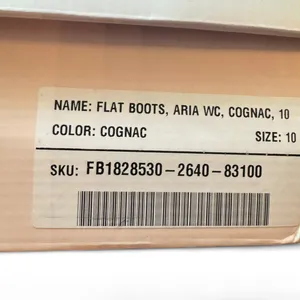 JustFab Cognac Tall Riding Boots Women’s Size 10 Perforated Faux Leather thumbnail 3