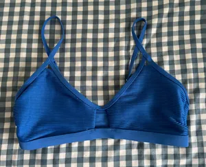 Blue Bikini Top Aerie thumbnail 1