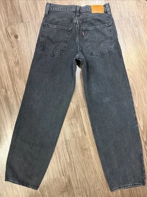 Levi’s Premium Baggy Dad Jeans 26 Boot Barn Black Big E $128 thumbnail 4