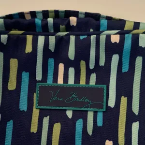 Vera Bradley backpack blue, turquoise and green. thumbnail 4