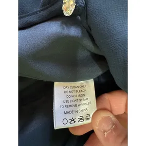 Azazie Bridesmaid Dress Blue Size A0‎ Midi A Line Flare Polyester Formal Wedding thumbnail 6