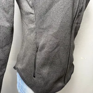 Old Navy Fitted Sweater Fleece Zip Jacket, S 832542 thumbnail 3