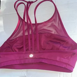NWOT Lululemon Get Set Bra in Deep Luxe Size 4 thumbnail 8