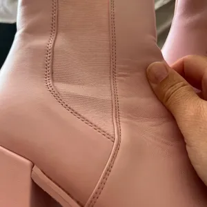 Steve Madden Pink Leather Triple platform Boots thumbnail 5