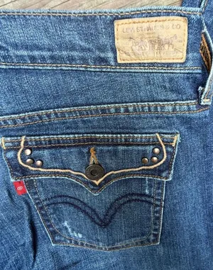 Levi's 515 Boot Cut Jeans size 8 thumbnail 5