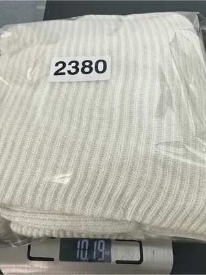 Ramy Brook New York Ivory Ribbed Knit Sweater Size Small thumbnail 9