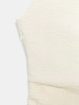 ZARA Asymmetrical Textured Dress thumbnail 8
