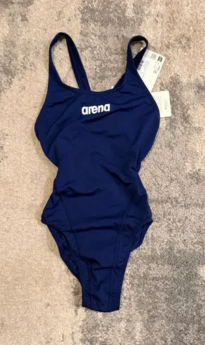 NWT Arena Navy Blue Eco Swimwear with White Tag thumbnail 1
