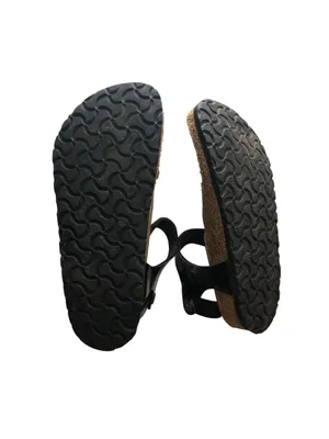 Birkenstock Kairo Thong Sandals Black Patent 36 Women's Size 5 thumbnail 7