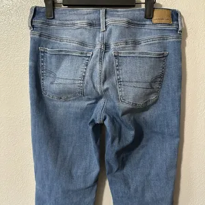 American Eagle Jeans Womens 8 Kick Boot Cut Next‎ Level Stretch Western Boho thumbnail 4