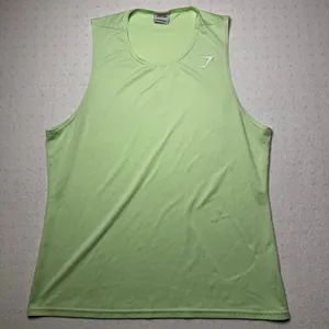 Gymshark Green Sleeveless Training Tank Top Women’s XL thumbnail 1
