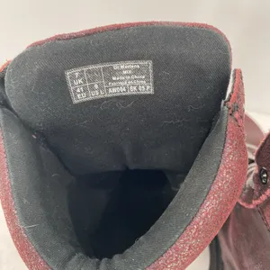 Dr Martens Mix 10 Eye Boots Womens 9 Cherry Red thumbnail 3