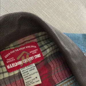 RARE Vintage 90s Marlboro Trucker Jean Jacket thumbnail 8