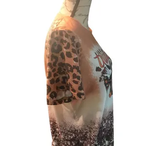 Thankful Mama Brown Short Sleeve Fall Top Large thumbnail 3