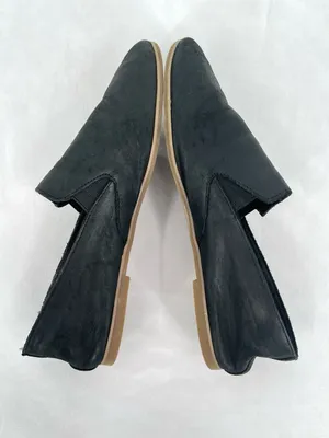 Lucky Brand Eason Black Suede Pointed Toe Slip On Loafer Flats 8.5M thumbnail 3