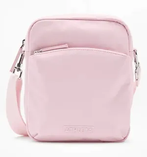 New Athleta All About Vertical Crossbody Bag Primrose Pink thumbnail 1