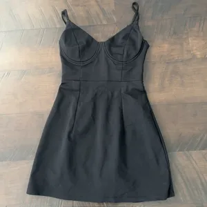 Princess Polly Black Mini Dress thumbnail 2