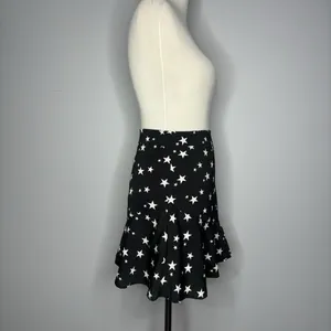 Nasty Gal- Black Skirt with Stars A Line Mini Skirt thumbnail 5