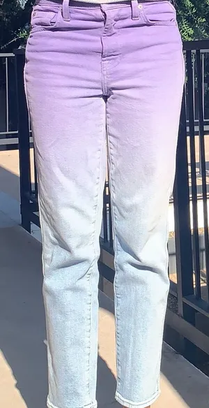 7 For All Mankind Lavender Jeans thumbnail 1
