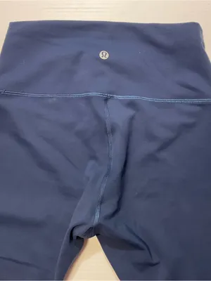 Lululemon Wunder Train High-Rise Crop 21" Regatta Blue Sz 8 thumbnail 8