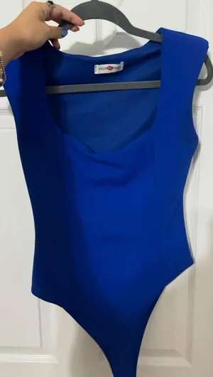 Royal Blue Bodysuit thumbnail 1