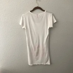Tummy Ts Baby Girl White Maternity Tee thumbnail 3