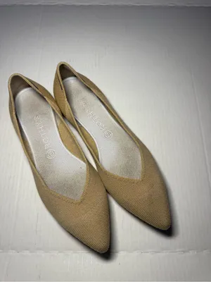 ROTHY'S Pointed Toe Flats in Camel thumbnail 2