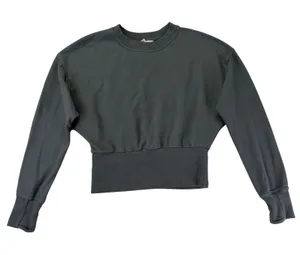 Athleta Retroplush Dolman Sweatshirt Dark Green SP23 531809‎ Womens Small thumbnail 1