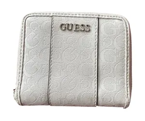 Guess Cream Wallet Billfold Card Holder thumbnail 1