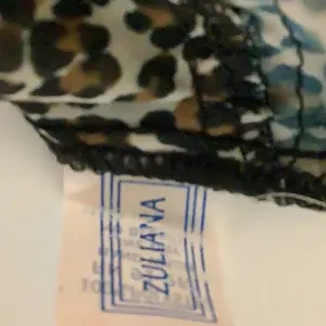 Zuliana Size Large Cheetah Print With Lace & Satin Shoulder Straps thumbnail 5