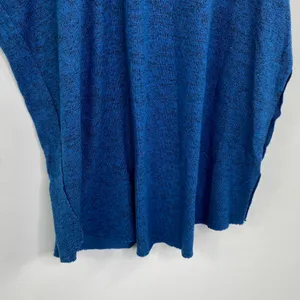 Free People‎ We The Free Blue Cut Off Tank Top Womens XS Marled Summer Basic thumbnail 3
