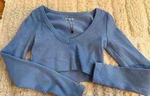 Blue Garage Long Sleeve Top thumbnail 1
