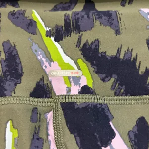 Aerie High-waisted Move 7/8‎ Leggings leopard purple green size XS thumbnail 3