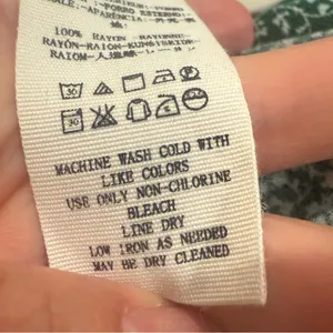 FREE PEOPLE Ditsy Floral Mini Dress‎ in Green size Medium 90s thumbnail 7