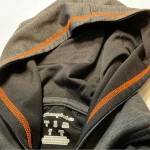 Clemson Tigers Hoodie Adult Sz S Gray Logo Champion Lightweight Sweatshirt thumbnail 4